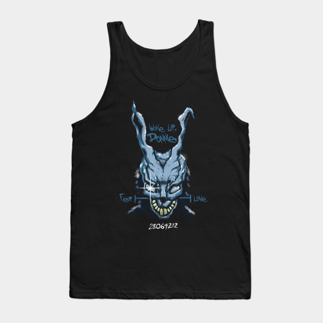 Frank The Rabbit Tank Top by rustenico